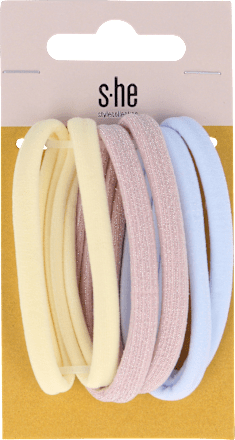 Hajgumi, több színben, többféle s-he stylecollection