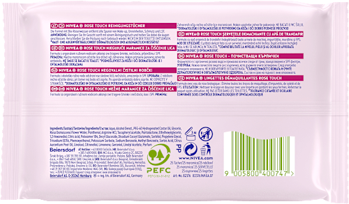 Mizellen Reinigungstücher Rose Touch NIVEA