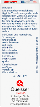 Aktiv Magnesium 500 direkt Sticks Doppelherz