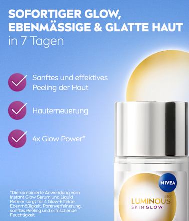Peeling Liquid Refiner Luminous Skin Glow NIVEA