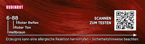 Intensiv-Creme-Coloration - Nr. 678 Rubinrot Palette