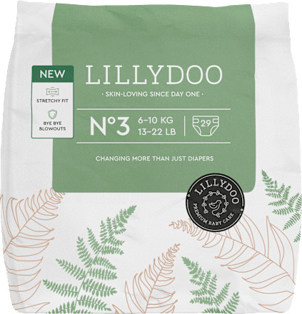 Windeln green Gr. 3 (6-10 kg) LILLYDOO green