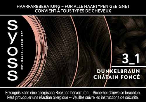 Haarfarbe 3_1 Dunkelbraun Syoss