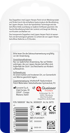 Lippen-Herpes-Patch Doppelherz med