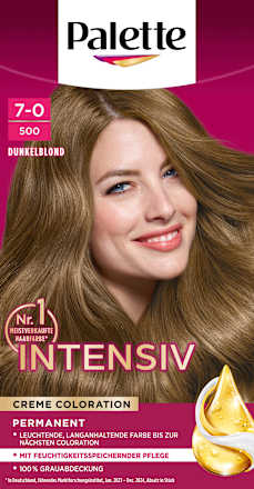 Intensiv-Creme-Coloration 500 Dunkelblond Palette Intensive Color Creme