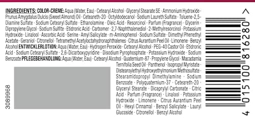 Intensiv-Creme-Coloration 500 Dunkelblond Palette