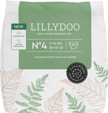 Windeln green Gr. 4 (9-14 kg) LILLYDOO green
