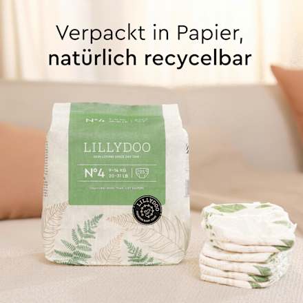 Windeln green Gr. 4 (9-14 kg) LILLYDOO green