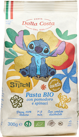 Nudeln Hartweizengrieß mit Tomate und Spinat ab 3 Jahren Dalla Costa