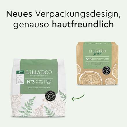 Windeln green Gr. 7 (15+ kg) LILLYDOO green