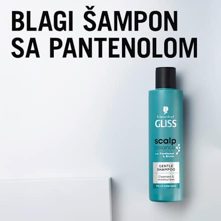 scalp balance DEEP CLEANSING šampon za dubinsko pranje masnoće i nakupljenih ostataka na temenu Schwarzkopf GLISS