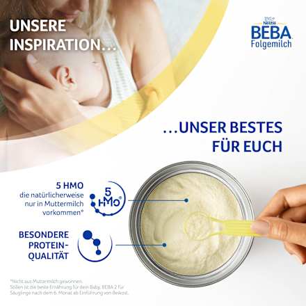 Folgemilch 2 nach dem 6. Monat Nestlé BEBA