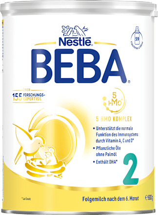 Folgemilch 2 nach dem 6. Monat Nestlé BEBA