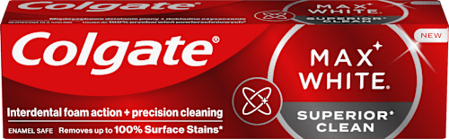MAX WHITE pasta za zube – SUPERIOR CLEAN  Colgate