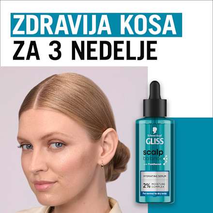 scalp balance HYDRATING SERUM - hidrirajući serum za normalno do suvo teme Schwarzkopf GLISS