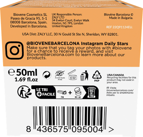 Gesichtscreme Vizamin C Day Boost Age-Correcting Moisturizer BIOVÈNE BARCELONA