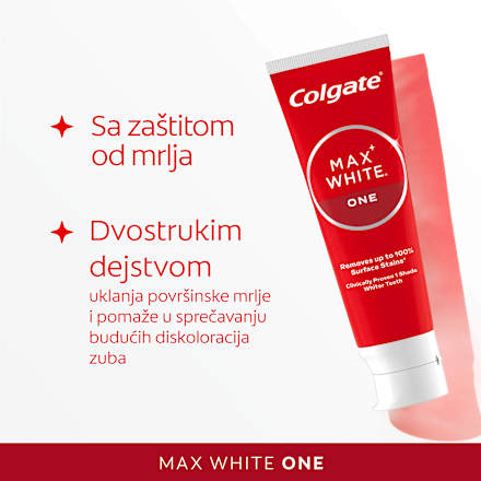 MAX WHITE ONE pasta za zube Colgate