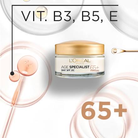Age specialist cremă de zi 65+ L'ORÉAL PARiS