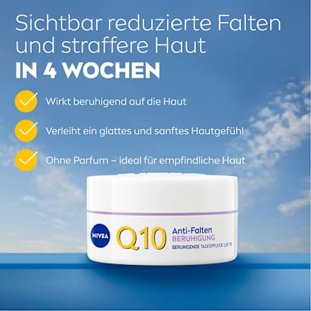 Tagescreme Q10  Anti-Falten Sensitiv NIVEA