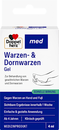 Warzen- & Dornwarzen Gel Doppelherz med