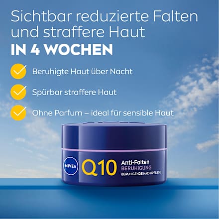 Nachtcreme Q10 Anti-Falten Sensitiv NIVEA