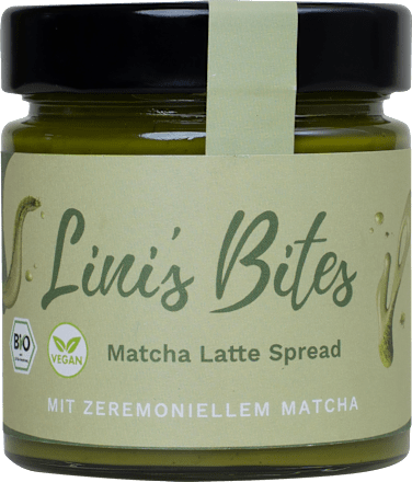 Nussbutter, Matcha Latte Spread  Lini's Bites
