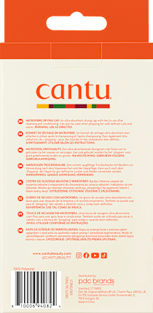 Trockenmütze für Haare Mikrofaser cantu