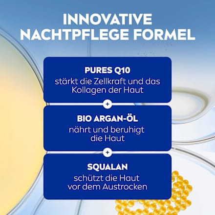Nachtcreme Q10 Anti-Falten Reichhaltig NIVEA