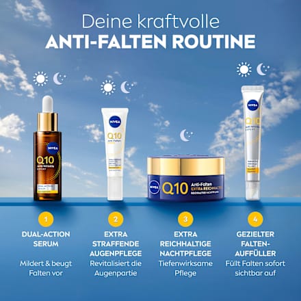 Nachtcreme Q10 Anti-Falten Reichhaltig NIVEA