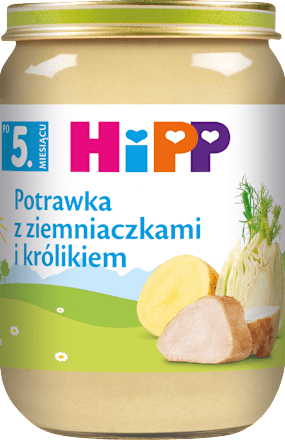 Potrawka z ziemniaczkami i królikiem HiPP