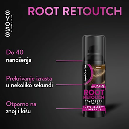 Root Retoucher – smeđa syoss
