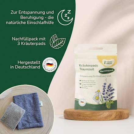 Kräuterpads Traumzeit, Nachfüllpack Grünspecht