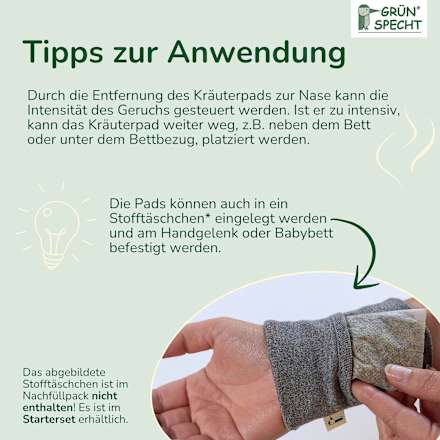 Kräuterpads Traumzeit, Nachfüllpack Grünspecht