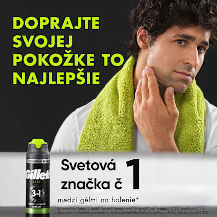Gél na holenie Labs 3v1 Gillette
