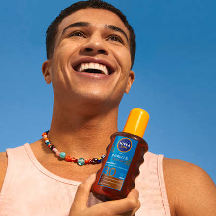 Olej na opaľovanie v spreji Protect & Bronze OF 30 NIVEA SUN