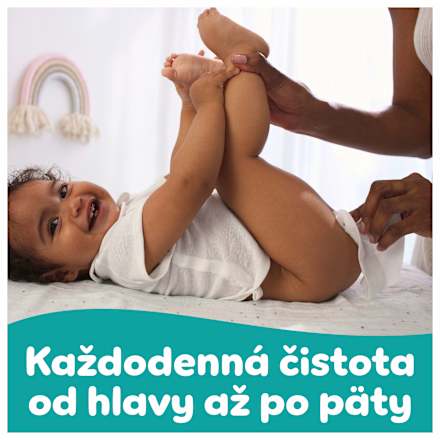 Vlhčené utierky Fresh clean - 4 x 80 Pampers