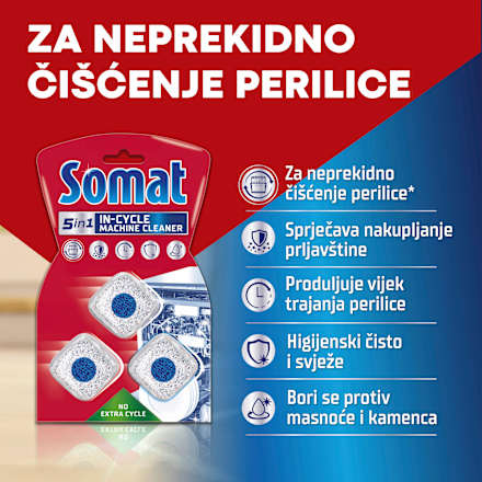 Tablete za čišćenje perilice posuđa Duo Machine Cleaner  Somat