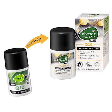 Anti-Age fluid za lice Q10 za muškarce alverde MEN