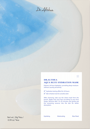 Gesichtsmaske Aqua Blue Hydration Dr. Althea