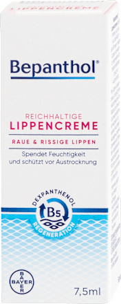 Lippenpflege Creme Reichhaltig Bepanthol