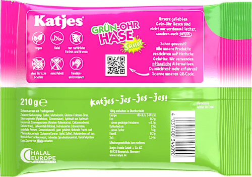 Caramelle gommose coniglietto Katjes