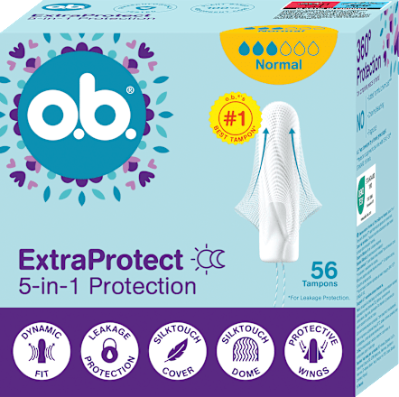Tampóny ExtraProtect Normal o.b.