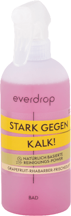 Čistiaci prostriedok do kúpeľne v spreji s vôňou grapefruitu a rebarbory everdrop