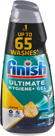gel do myčky Ultimate Hygiene Lemon 2x650 ml Finish