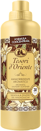 Ammorbidente aromatico VANIGLIA e ZENZERO Tesori d'Oriente