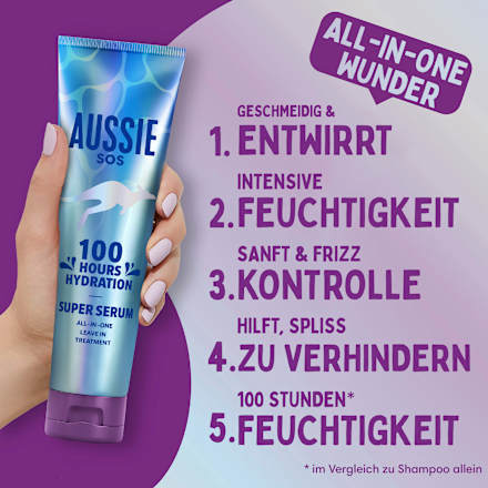 Leave-In Haarserum 100 Hours Hydration AUSSIE