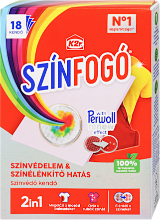 Színfogó kendő 2in1 színvédelemmel és színélénkítő hatással K2r