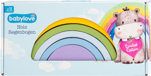 Drvena slagalica u obliku duge, 7-djelna babylove