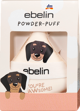 Schminkschwamm Powder-Puff PAW ebelin