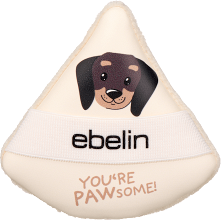 Schminkschwamm Powder-Puff PAW ebelin